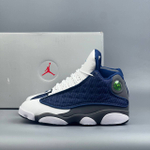 Кроссовки Nike Jordan 13 #73 (бел.-син.)
