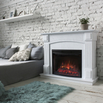 Каминокомплект Real Flame Carolina 24/25,5 WT-F515 с очагом Evrika 25,5