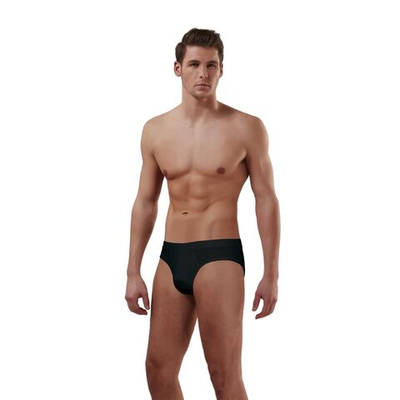 Классические мужские трусы-слипы из хлопкового волокна Doreanse Cotton Premium (Размер: M) (Цвет: черный)