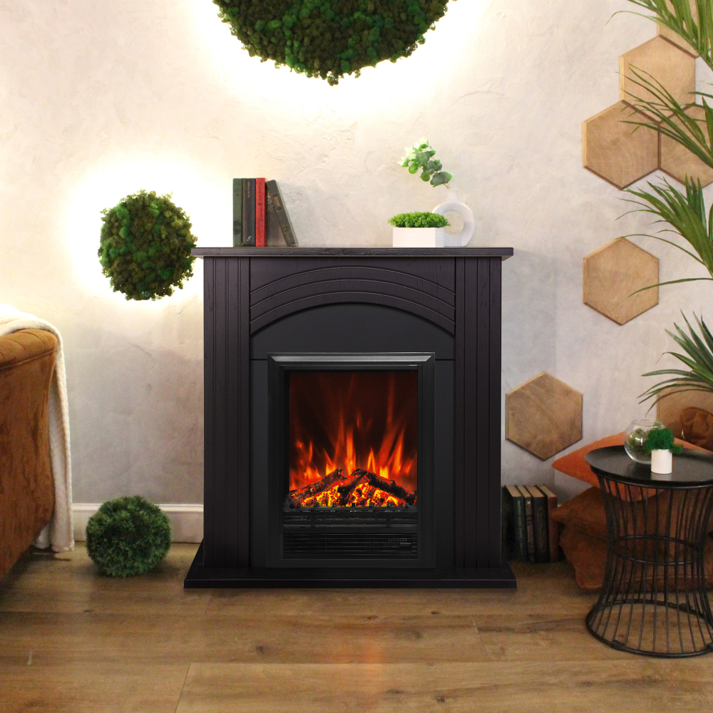 Каминокомплект Real Flame Hanna DN с очагом Eugene