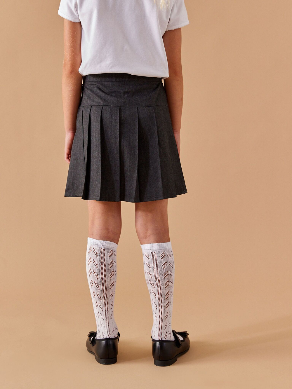 Юбка школьная для девочки Next 602-153, Серый