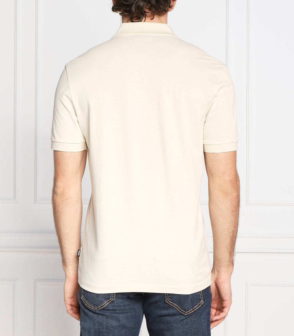 поло parlay BOSS BLACK - кремовый(50476802)