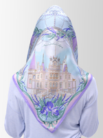 Платок «Дворцы Крыма» 100% шёлк