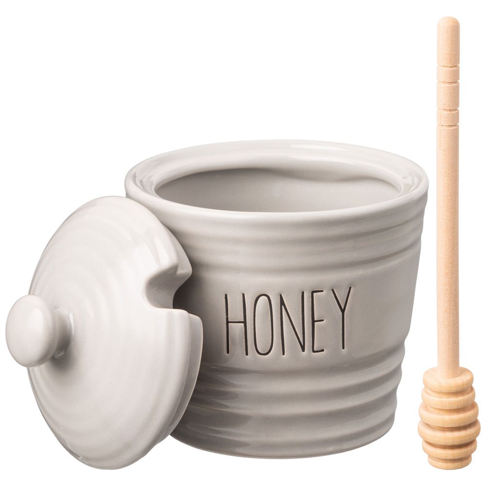 БАНКА ДЛЯ МЕДА КОЛЛЕКЦИЯ "CRYSTAL", 12,5Х10,5Х14 СМ