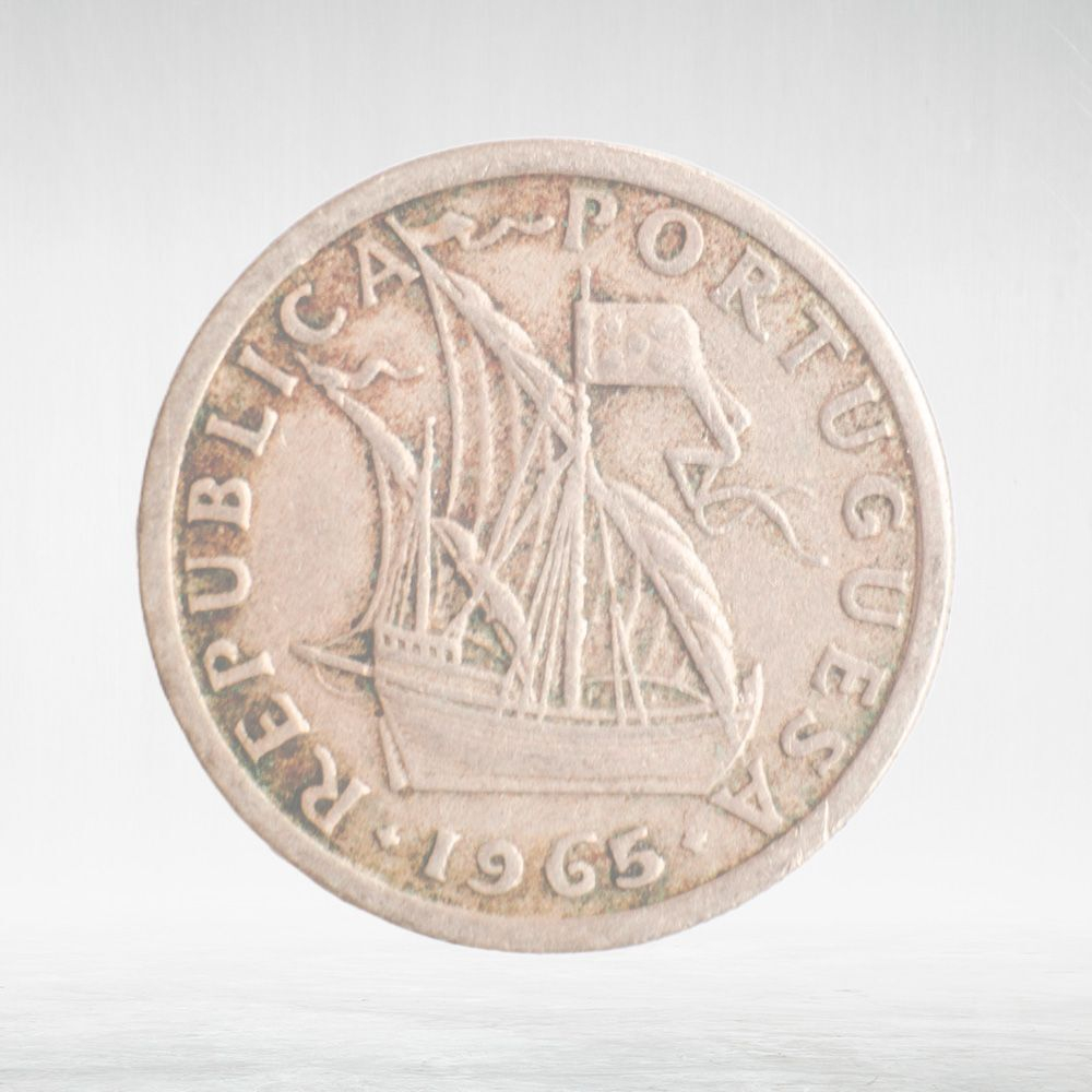 Portugal, 2.50 Escudos, 1965, VF