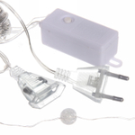 Гирлянда для дома ЗАНАВЕС «Жемчужина» ш3* в1 м 100 ламп LED, прозр. пров, 8 реж,IP-40, Мультицвет (возможность соединения)