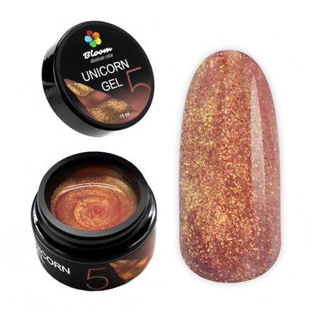 Bloom Unicorn Gel 05 - Гель моделирующий цветной, 15гр