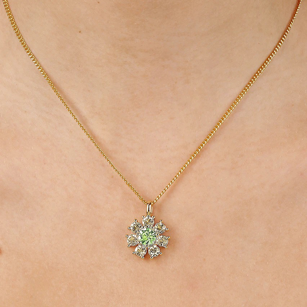 Колье Dyrberg Kern DELISE SG LIGHT GREEN/GOLDEN 440035