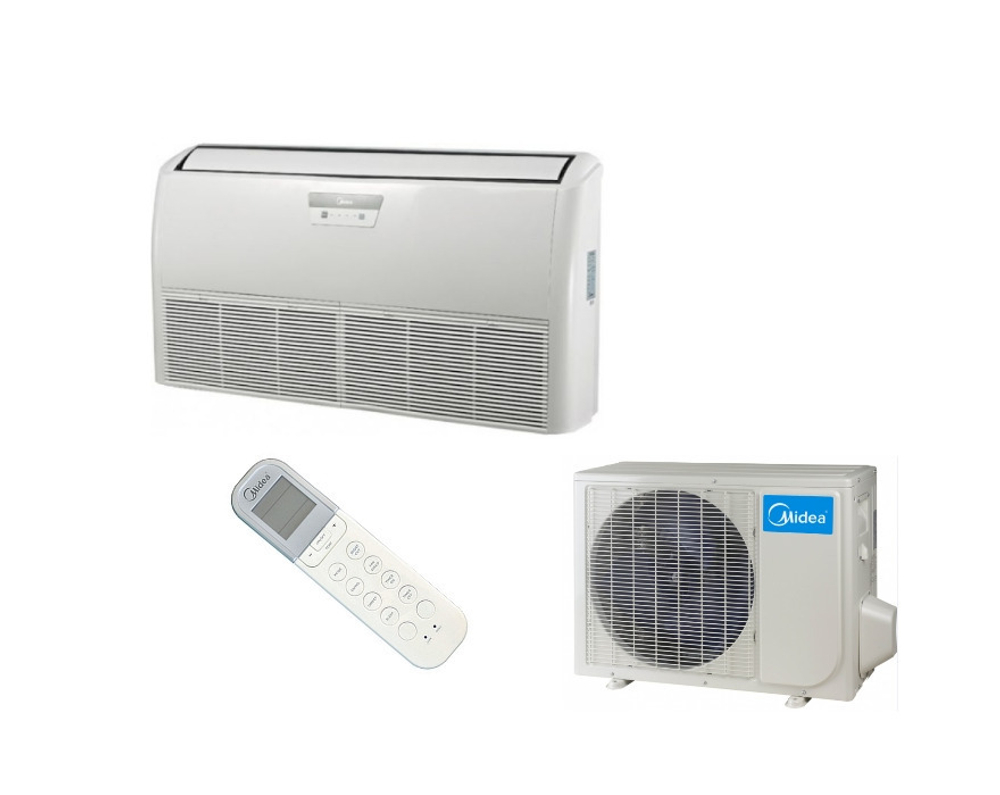 Cплит-система напольно-потолочного типа Midea MUE-36HRN1-R/MOU-36HN1-R