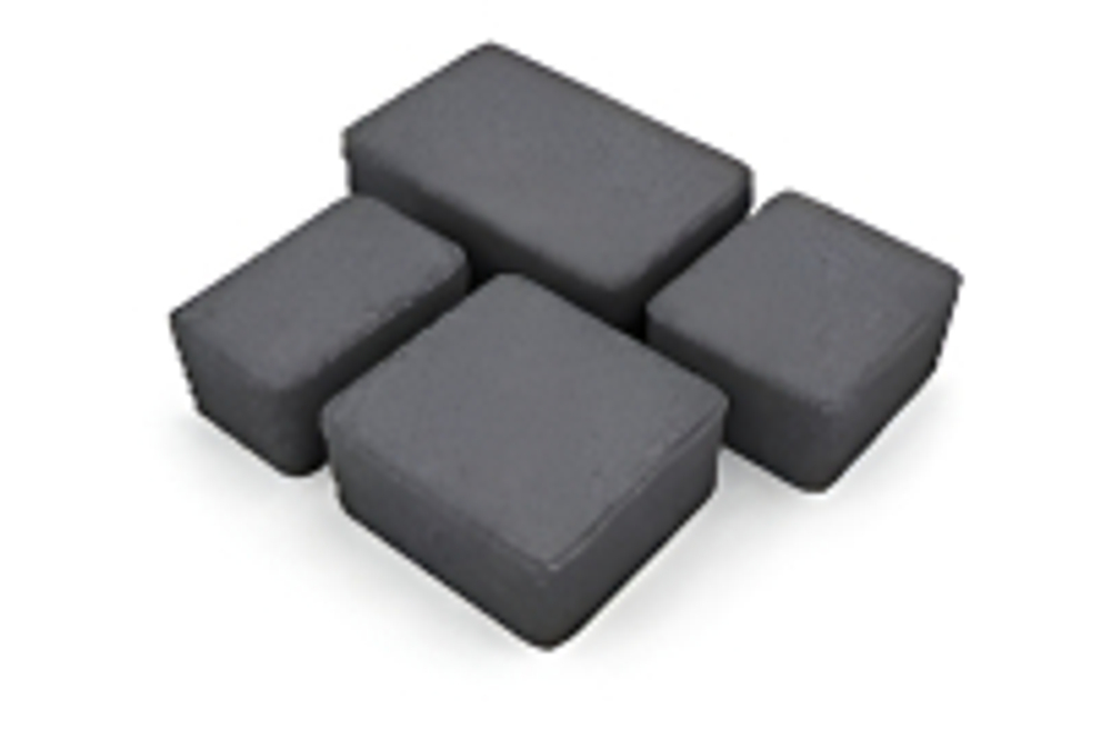 Тротуарная плитка Старый город графит