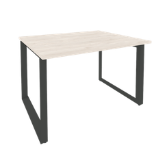 Onix Стол переговорный O.MO-PRG-1.2 Денвер Светлый/Металл Антрацит 1180*980*750