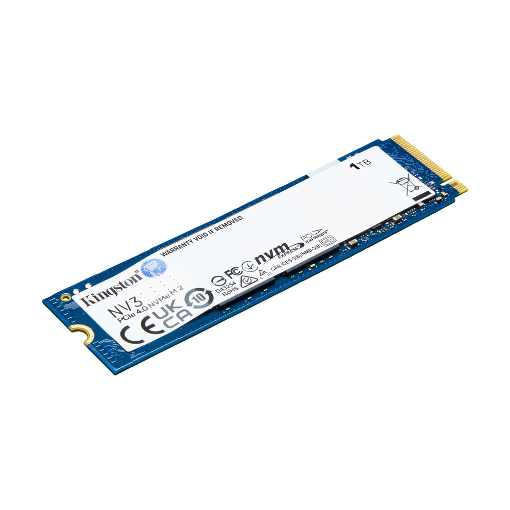 Твердотельный накопитель 1000GB SSD Kingston SNV3S/1000G M.2 Gen4 NVMe R6000MB/s W4000MB/s Retail