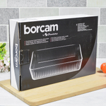 Форма "Borcam" 3л прямоугольная рифленая, 59964