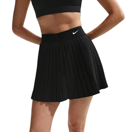 Теннисная юбка Nike Court Victory Dri-FIT High-Waisted - black/white