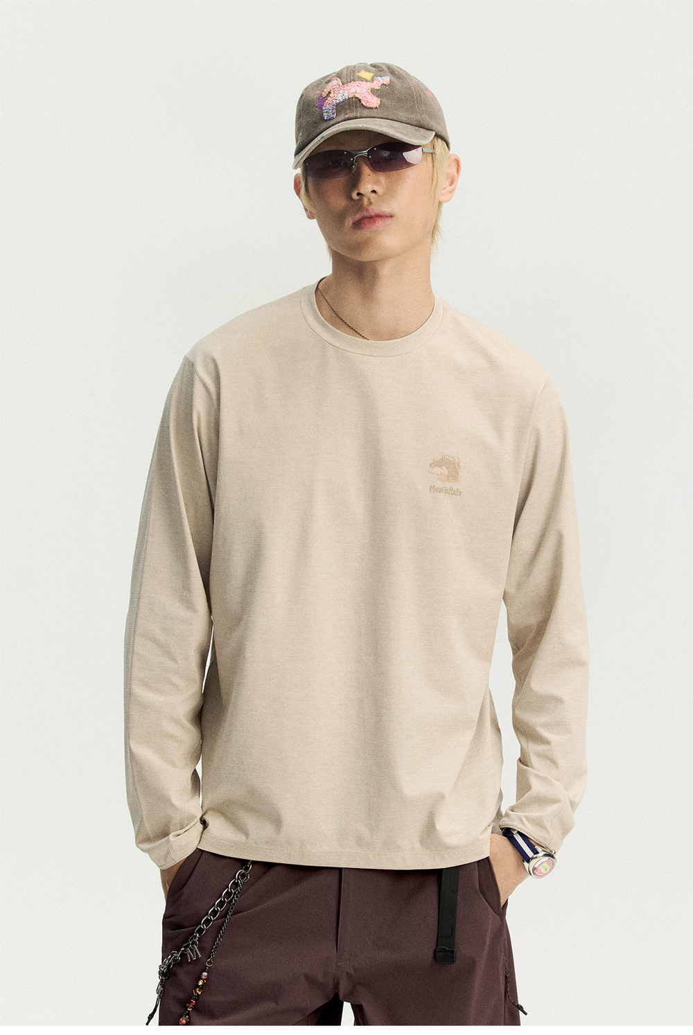 Лонгслив Nothomme Monterest Quick Drying бежевый