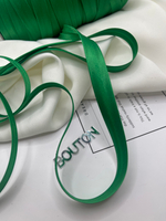 Косая бейка "Gamma" GK-12P 11 - 12 мм №061 зелёный