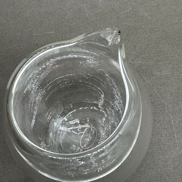 Сливник стекло, двухслойный, 200мл