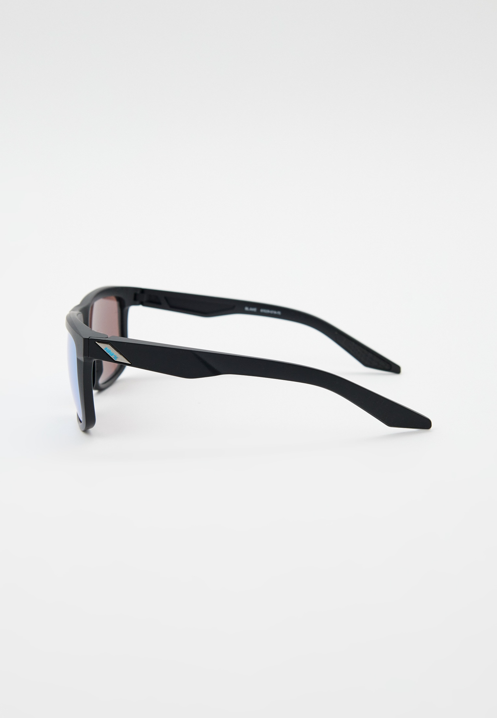 Спортивные очки 100% BLAKE - Matte Black - HiPER Blue Multilayer Mirror Lens