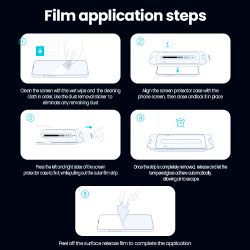 Стекло "Антишпион" от Nillkin для смартфона Samsung Galaxy S25 Ultra, серия Guardian Privacy Tempered Glass Screen Proetector