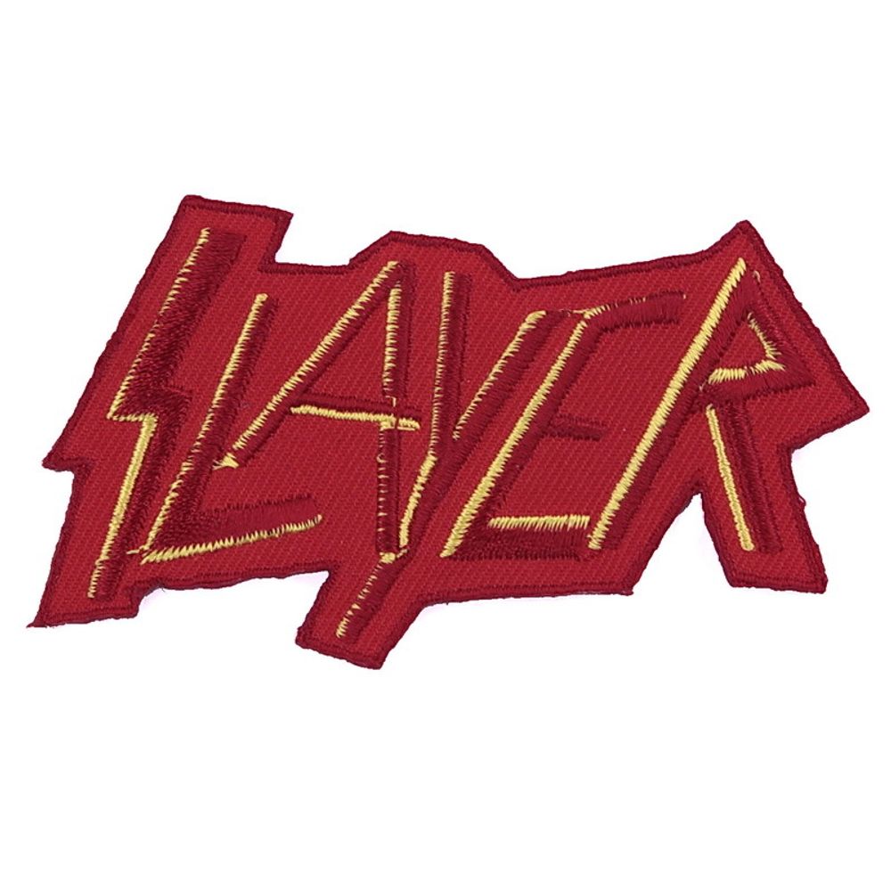 Нашивка Slayer (лого,красная)