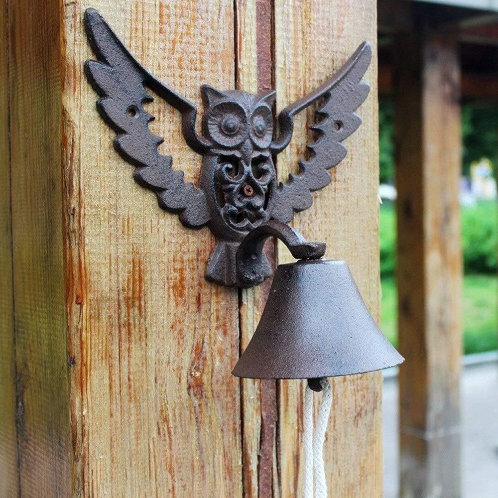 Iron Garden Колокольчик дверной "Сова"