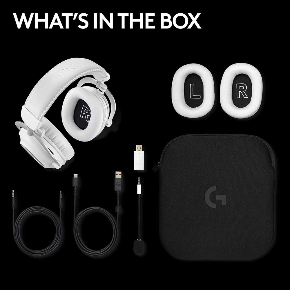 Logitech G PRO X 2 LIGHTSPEED White