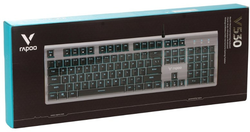 Клавиатура Rapoo V530 (13149) черный