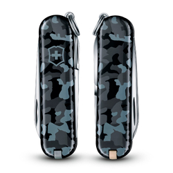 Нож Victorinox Classic SD, 58 мм, 7 функций, морской камуфляж