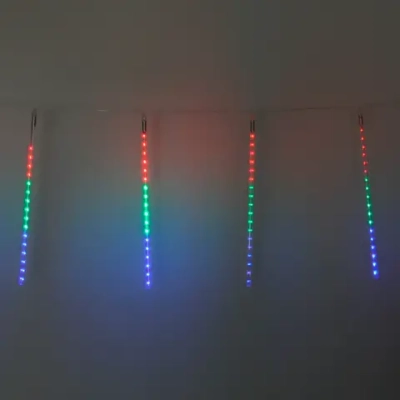 Гирлянда для улицы «Тающая сосулька» 3,0 м*50 см 288 лампы LED, IP-54, Мультицвет (8 трубок)