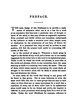 A dictionary of English synonymes and synonymous of parallel expressions, designed as a practical guide of aptness and variety of phraseology | Soule Richard