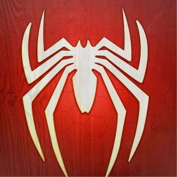 Картина на досках Spider Man Logo (50x50 см)