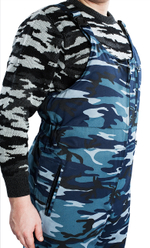 Полукомбинезон утепленный тк.Могилев серый КМФ