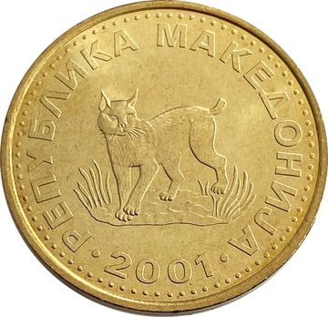 5 денаров 2001 Македония