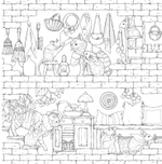 Leon's Journey. Coloring Book