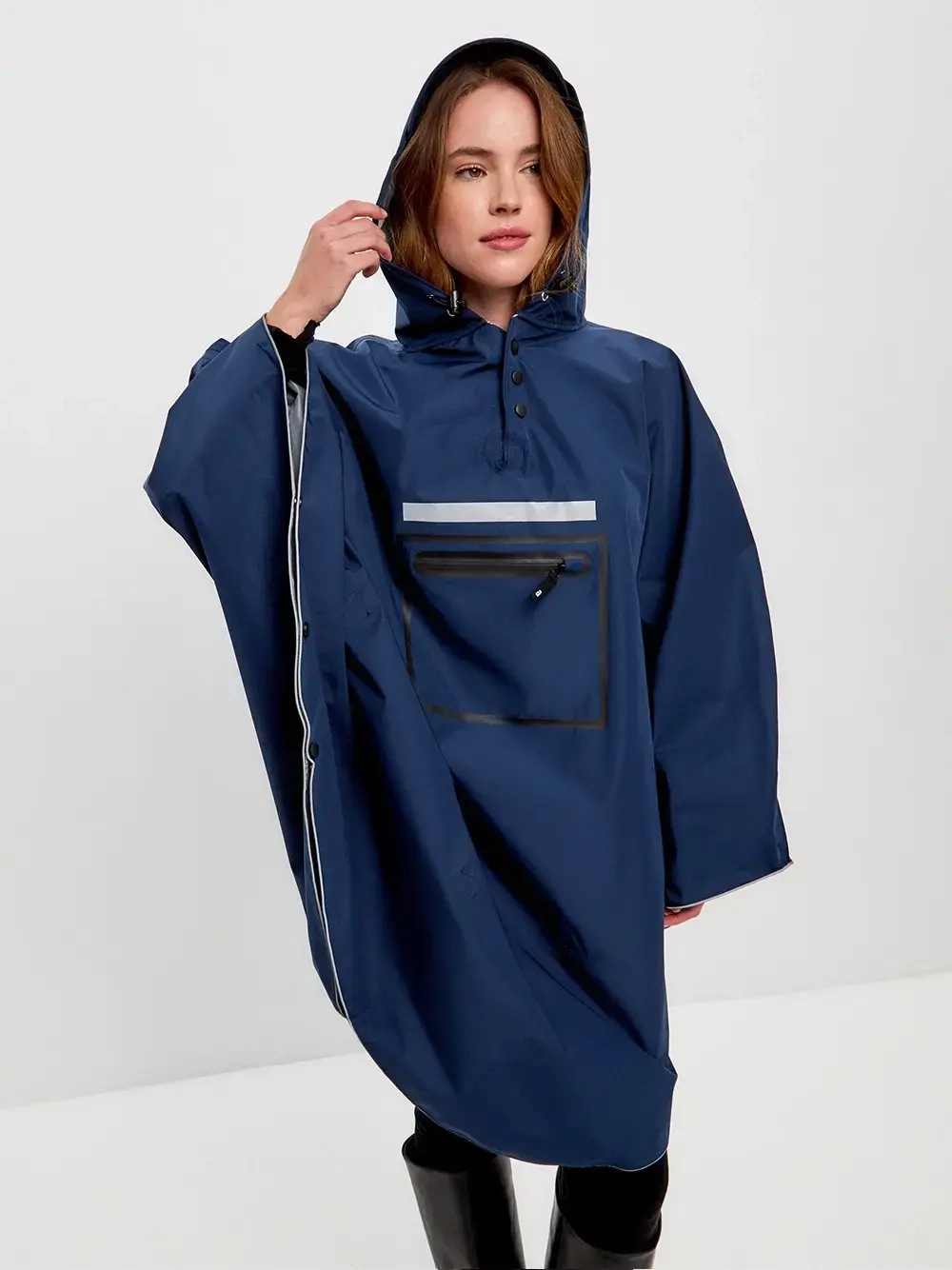Дождевик-пончо синий Gamp Navy Blue