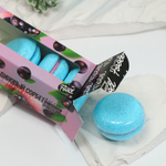 Набор из 4 бурлящих макарун «Смородиновый сорбет» с ароматом смородины