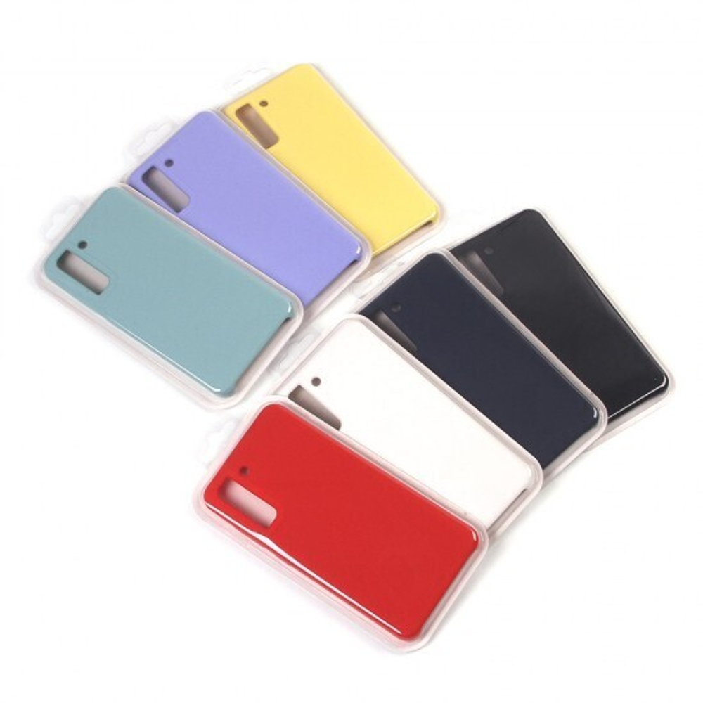 Панель для Samsung Galaxy S21 FE, SoftTouch, 007002 Черный