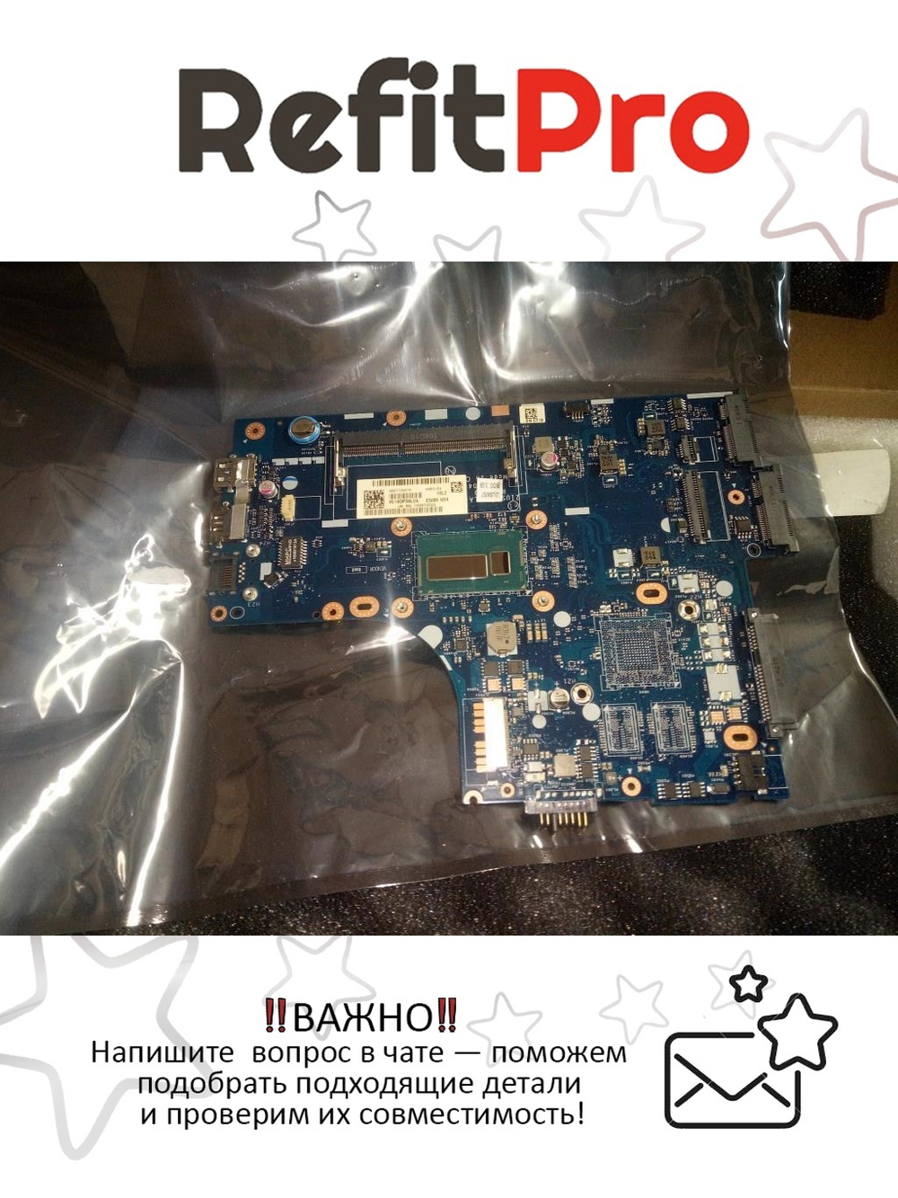 Материнская плата для ноутбука Lenovo ideaPad S410/S40-70/M30-70 ZIUS6 i3-4010 UMA (90003272), оригинал