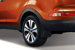 Брызговики задние KIA Sportage NEW, 2010-2015, 2 шт.(optimum) в пакете FROSCH.NLF.25.33.E13