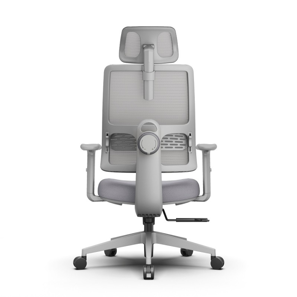 Эргономичное компьютерное кресло FoxGear NETZ One, DGGY, серый (FG-NETZ-ONE-DGGY)
