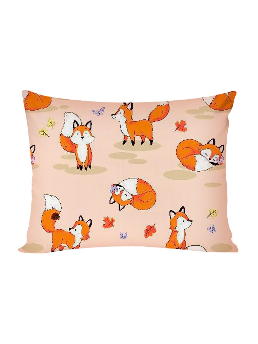 Постельное белье Полисатин Мечта "Рыжули" 1,5-сп  Наволочка 50х70 см 1 шт Простынь на резинке 90x200 смПододеяльник 145x215 см