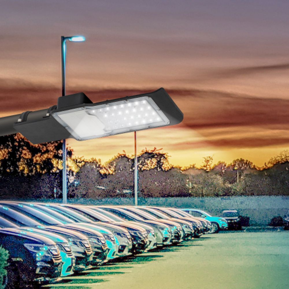 Светильник уличный светодиодный ЭРА SPP-503-0-50K-030 30Вт 5000К IP65 КСС Ш | Уличные консольные светильники