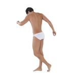 Белые мужские трусы-слипы Origen Latin Brief (Размер: S) (Цвет: белый)