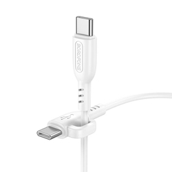 Кабель USB Type-C (m) - USB Type-C (m)  BOROFONE BX91 PD 60W 1-метр