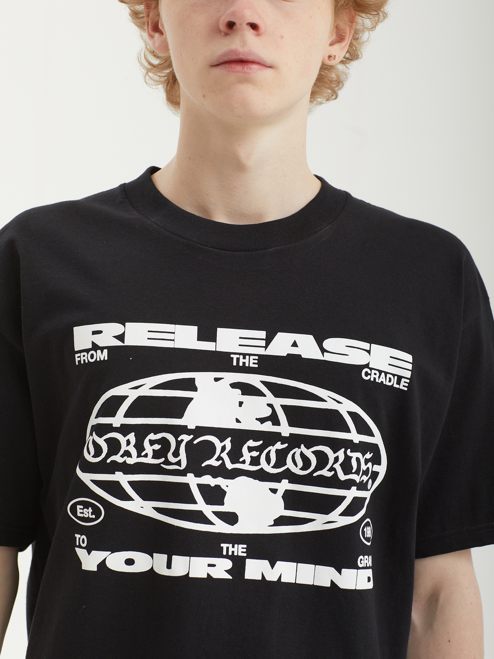 Мужская Футболка Obey Release Your Mind