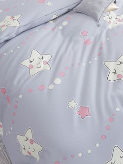 Наволочка комплект 2шт Сказка "Спящие звезды" 40х60 см, перкаль