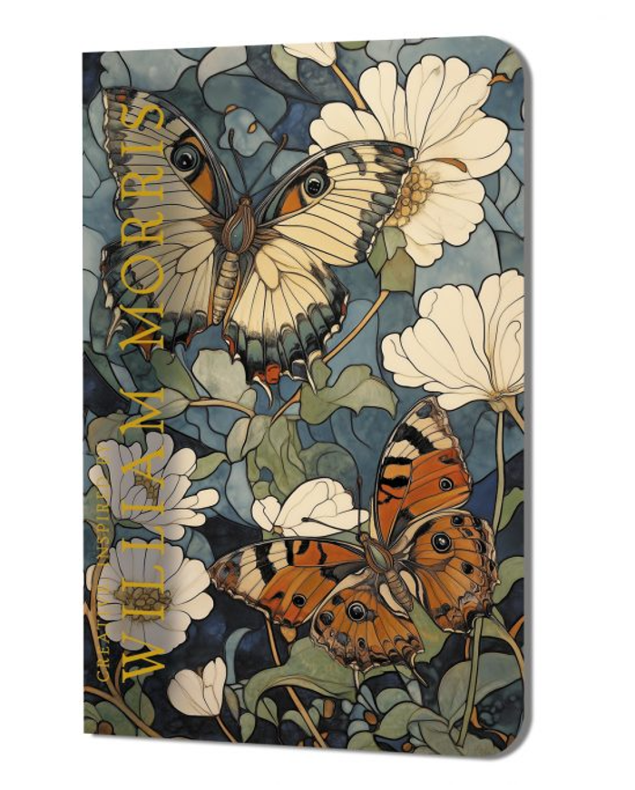 Блокнот Creative. William Morris с бабочками