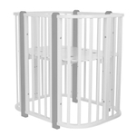 PITUSO Кровать детская + маятник 5/1 Asti Белый-Серый