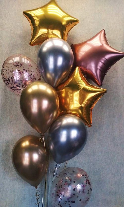 Букет ХРОМ и ЗВЕЗДЫ