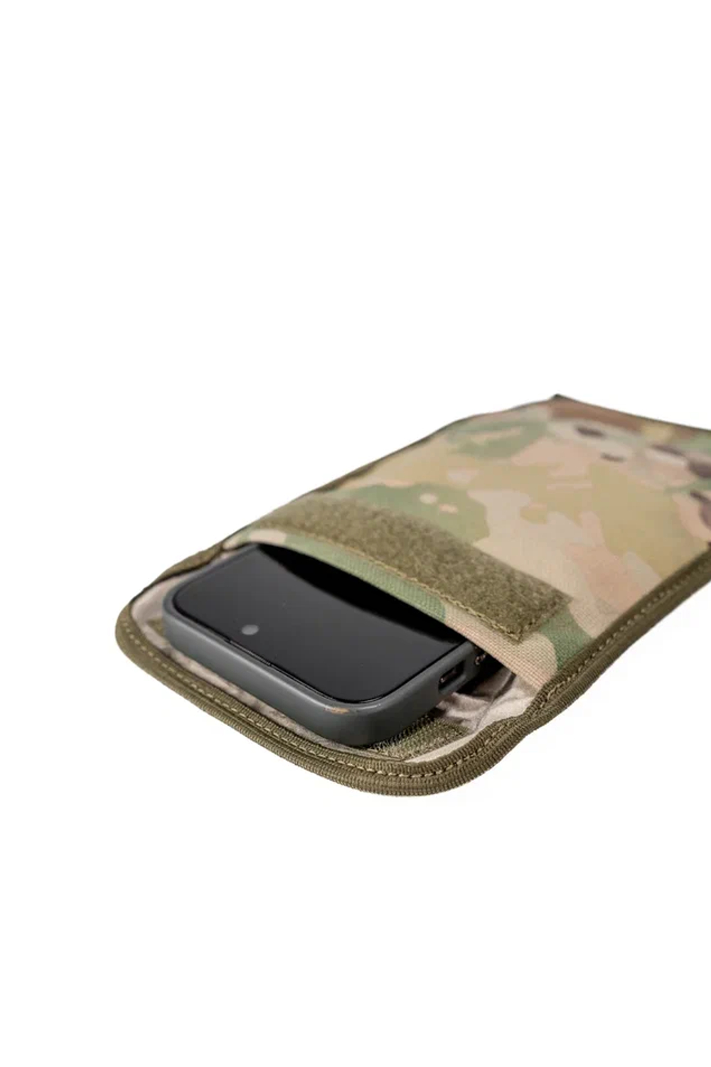 Чехол фарадея для телефона антипеленговый со стропой для фиксации, MIMICRYA, Cordura 1000D, MULTICAM